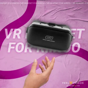 Virtual Reality Headset for Kiiroo