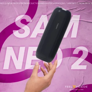 ​​SVAKOM Sam NEO 2 Interactive Sucking & Vibrating Masturbator