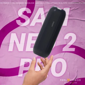 ​​SVAKOM Sam NEO 2 Pro Interactive Sucking & Vibrating Masturbator
