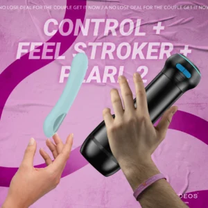 Control & Feel Stroker + Pearl2+