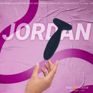 JORDAN App-Controlled Thrusting Anal Vibrator