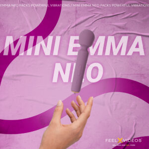 MINI EMMA NEO Interactive Compact Wand Vibrator